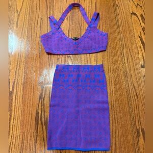 BCBG Maxazria Stretchy Two Piece outfit